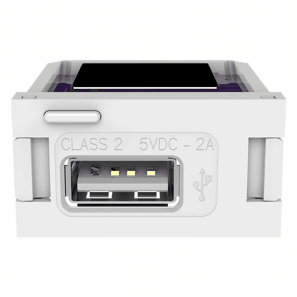 Swidget T924 Wi-Fi Control Insert with USB Charger, White