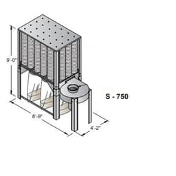 Nederman S-750 S-Series Dust Collector Three Phase