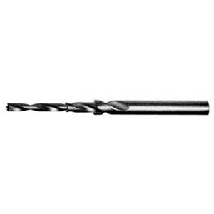 1/4" x 4" Brad Point Wood Drill Bit, 3/8" Shank