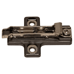 Domi 2-Cam Adjustable Wing Mounting Plate, Titanium, Screw-On, 2mm
