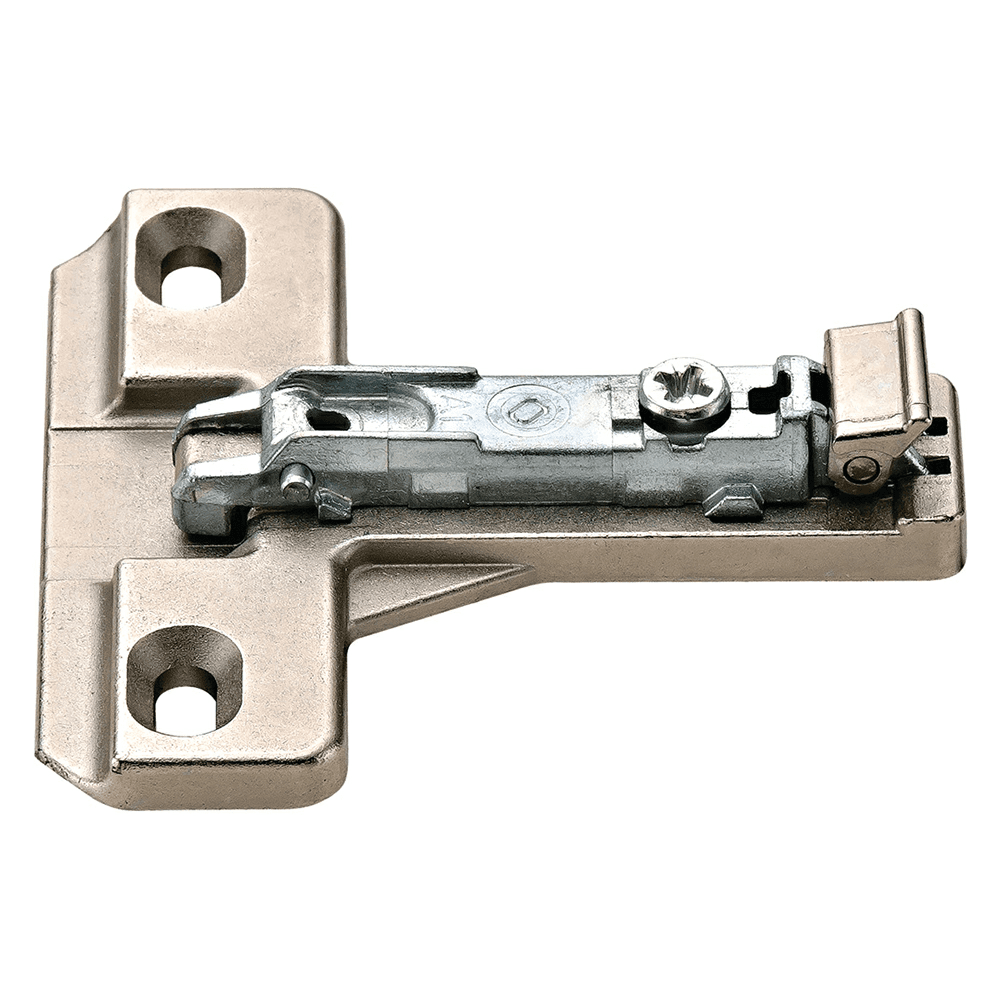 Clip-On Cam Adjustable Wing Mounting Plate, Nickel-Plated, Screw-On, 1mm