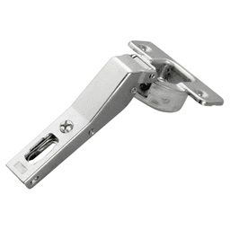 Series 100 +45° Angled Corner 105° Opening Hinge, Silentia Soft-Closing, Rapido