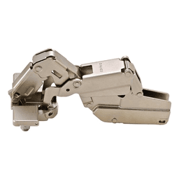 Series 200 165° Opening Hinge, 45mm Bore Pattern, Self-Closing, Inset, Nickel-Plated, Logica