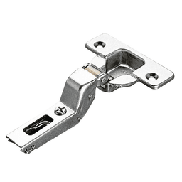Series 200 110° Opening Hinge, 45mm Bore Pattern, Free-Swinging, Inset, Nickel-Plated, Dowelled