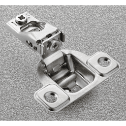 Series S 106° Opening Wrap-Around Face Frame Hinge, 45mm Boring Pattern, Self-Closing, 3/4" Overlay, Screw-On