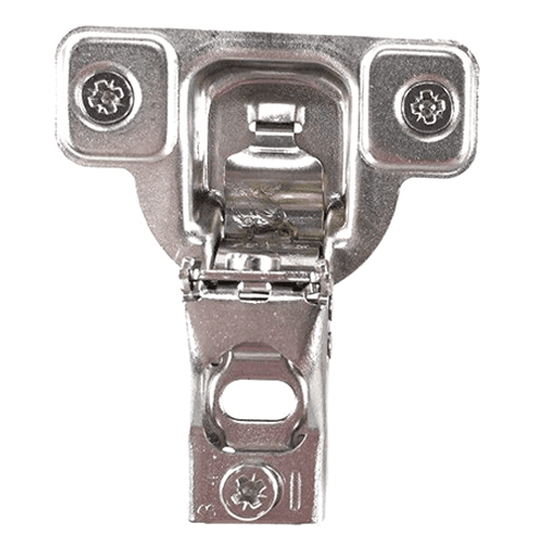 Series S 106° Opening Wrap-Around Face Frame Hinge, 45mm Boring Pattern, Self-Closing, 3/4" Overlay, Dowelled