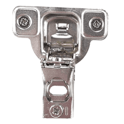 Series S 106° Opening Wrap-Around Face Frame Hinge, 45mm Boring Pattern, Self-Closing, 3/4" Overlay, Dowelled