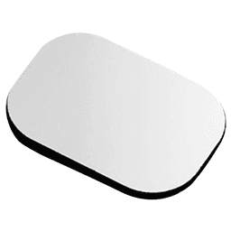 Retaining Catch with Adhesive Strip, Nickel-Plated