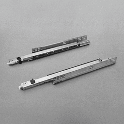 18" Progressa+ Undermount Drawer Slide for Frameless or Blocked-Out Faceframe Applications, 5/8" Material, 170lb Capacity Full Extension with SMOVE Soft-Closing