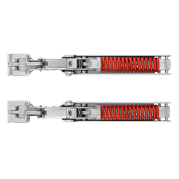 S" Wind Lift System with Soft-Closing, Double Red Spring