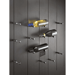 Pin Wine Bottle, Titanium Finish (12/Box)