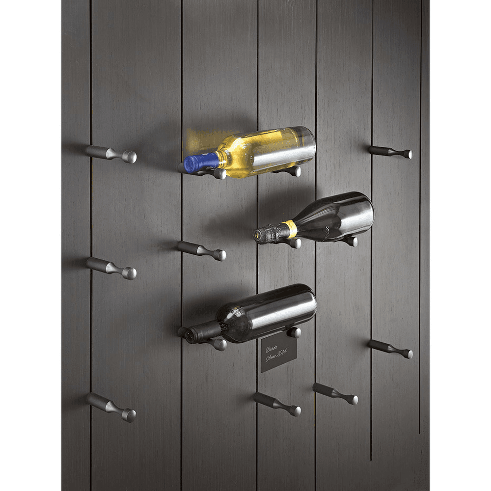Pin Wine Bottle, Aluminum Finish (12/Box)