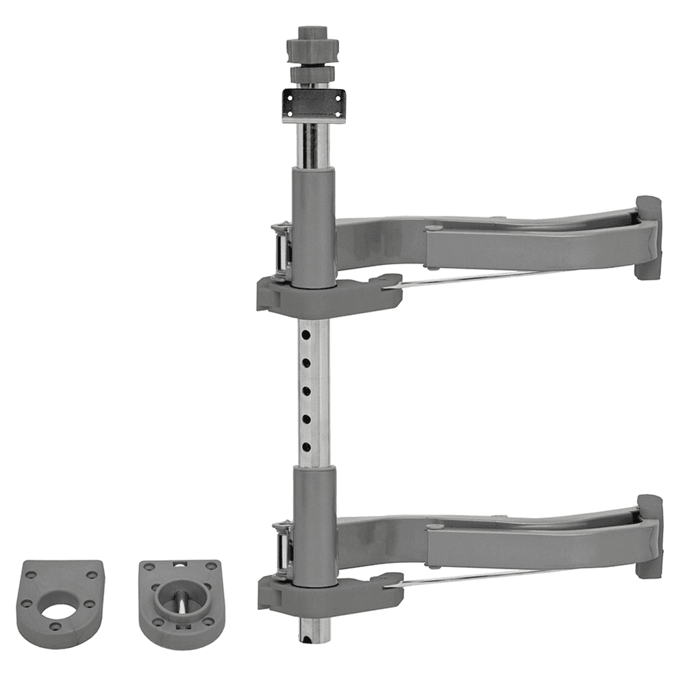 Left-Hand Fly Moon Standard Mechanism for 21" Cabinet Opening, Champagne