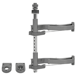 Left-Hand Fly Moon Standard Mechanism for 21" Cabinet Opening, Champagne