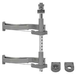 Left-Hand Fly Moon Soft-Close Mechanism for 21" Cabinet Opening, Champagne