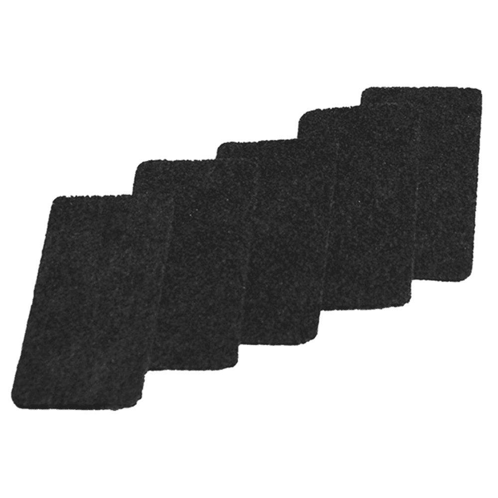 Carbon Filter Pack for Waste Bin Lid, Black (5 Pack)