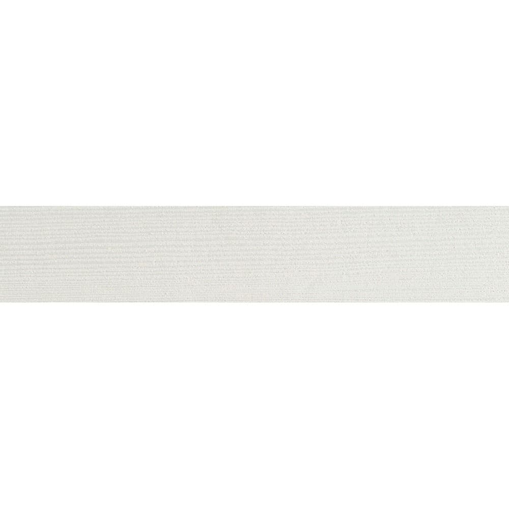 SALT Saviola ABS Edgebanding, Color GS68R Bianco, 65mm x 328', 1 mm Thick, Vetta Finish