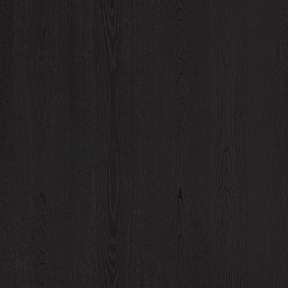 SALT Pura Vita 2-Sided Veneer Panel, Color PVFN24 Frassion Nero, 49" x 120", 19 mm Thick, Black Ash Finish