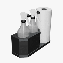SOLO SideKick Accessory Rack by Sani-Stop