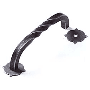 4" Handle Pull, Distressed Pewter