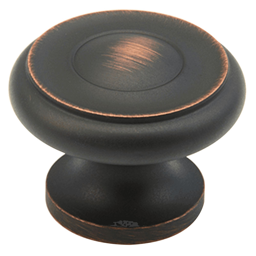 1-1/2" Round Knob, Michelangelo Bronze