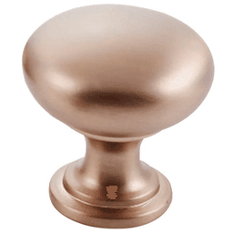 1-1/2" Round Knob, Distressed Copper