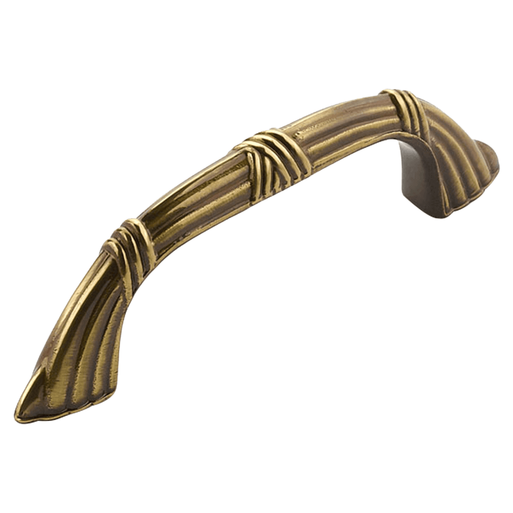 3" Versailles Cabinet Pull, Antique Light Polish