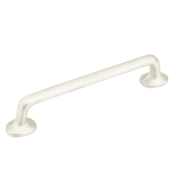 6" Cast Bronze Mountain Handle Pull, Antique Silver