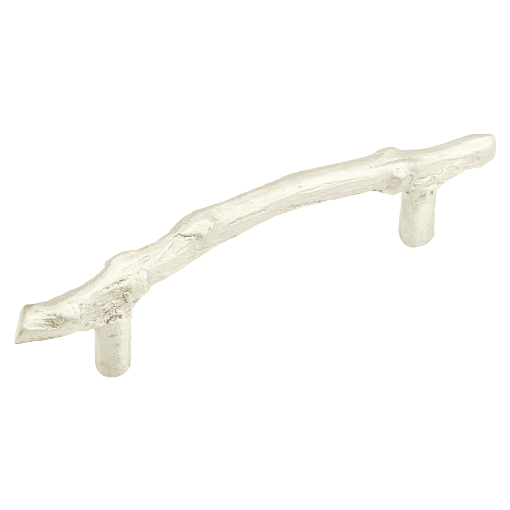 4" Mountain Cabinet Pull, Antique Silver