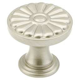 1-3/8" Montcalm Mushroom Knob, Satin Nickel