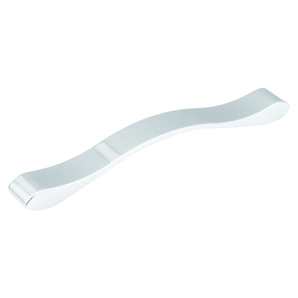7-9/16" Wave Cabinet Pull, Polished Chrome