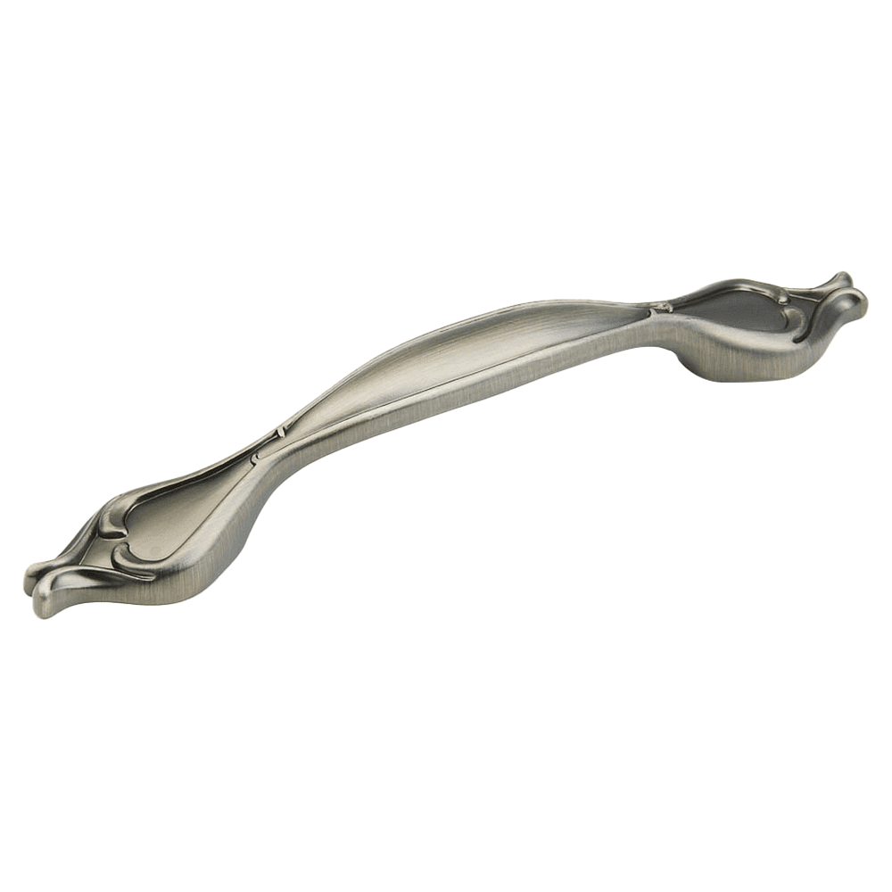 3-3/4" French Farm Cabinet Pull, Antique Nickel