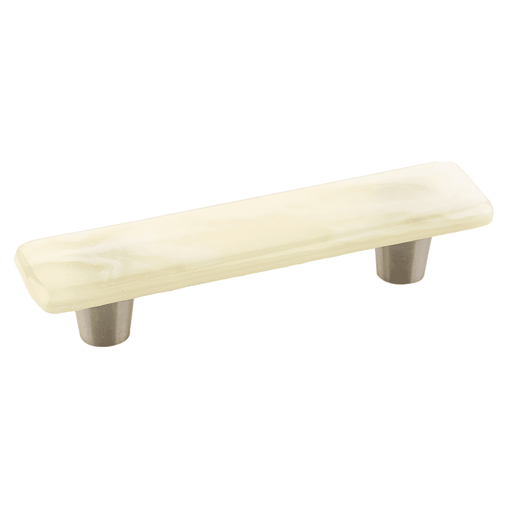 3" Ice Cabinet Pull, Ivory Silk