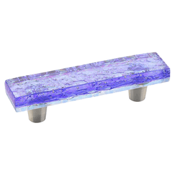 3" Ice Cabinet Pull, Blue Pearl