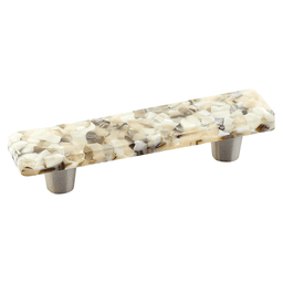 3" Ice Cabinet Pull, Sable Pebbles