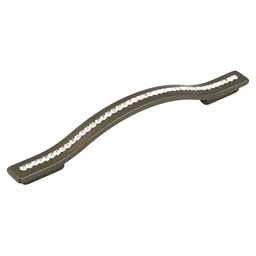 5-1/16" x 6-5/16" Skyevale Contemporary Cabinet Pull, Milano Bronze