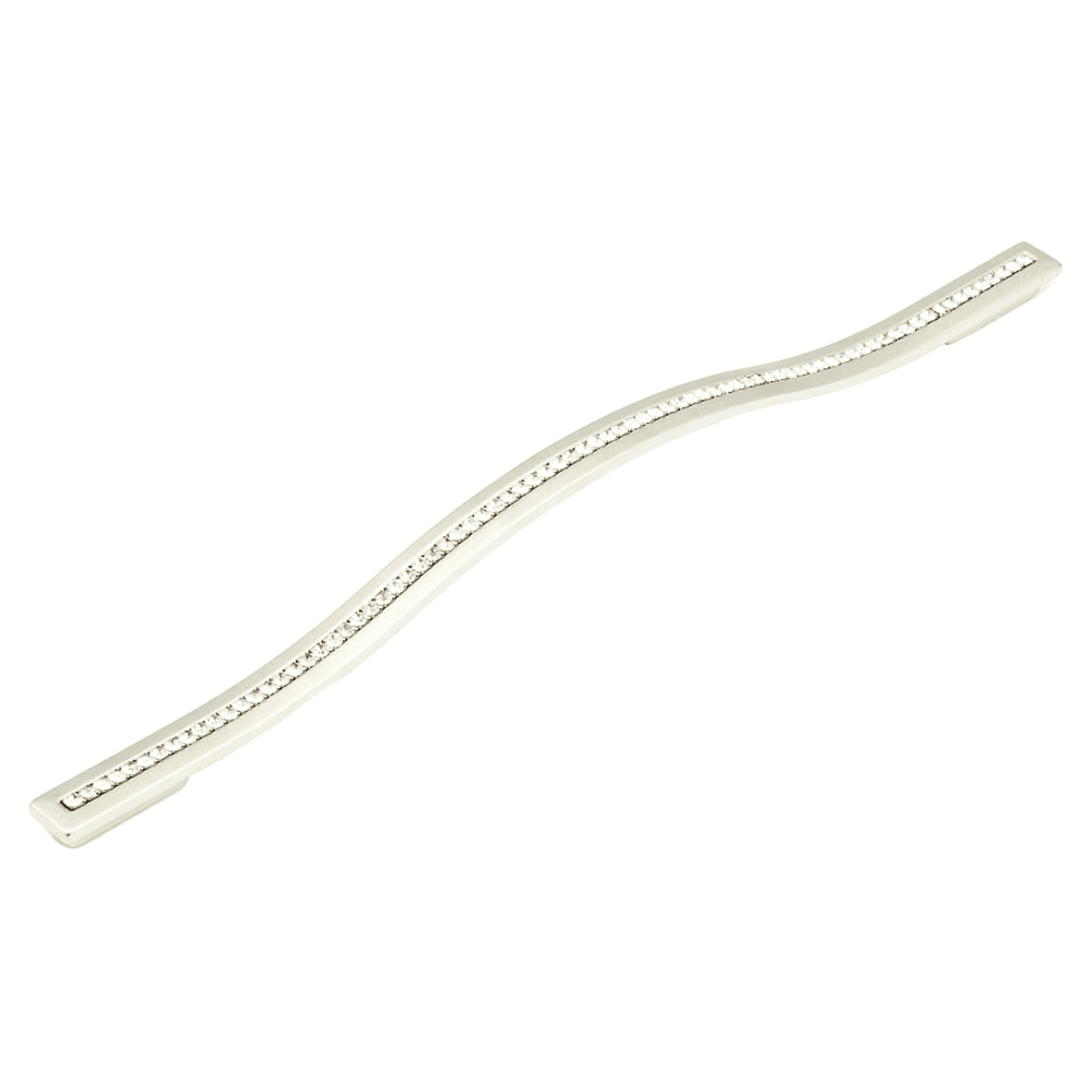 288/320mm Skyevale Contemporary Cabinet Pull, Satin Nickel