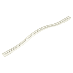 288/320mm Skyevale Contemporary Cabinet Pull, Satin Nickel