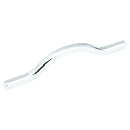3-3/4" x 5-1/16" Sorrento Contemporary Cabinet Pull, Polished Chrome