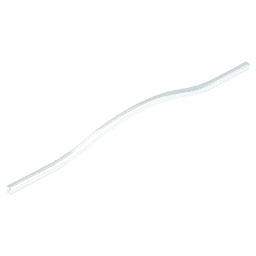 288/320mm Sorrento Contemporary Cabinet Pull, Polished Chrome