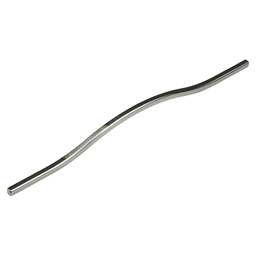 288/320mm Sorrento Contemporary Cabinet Pull, Black Chrome