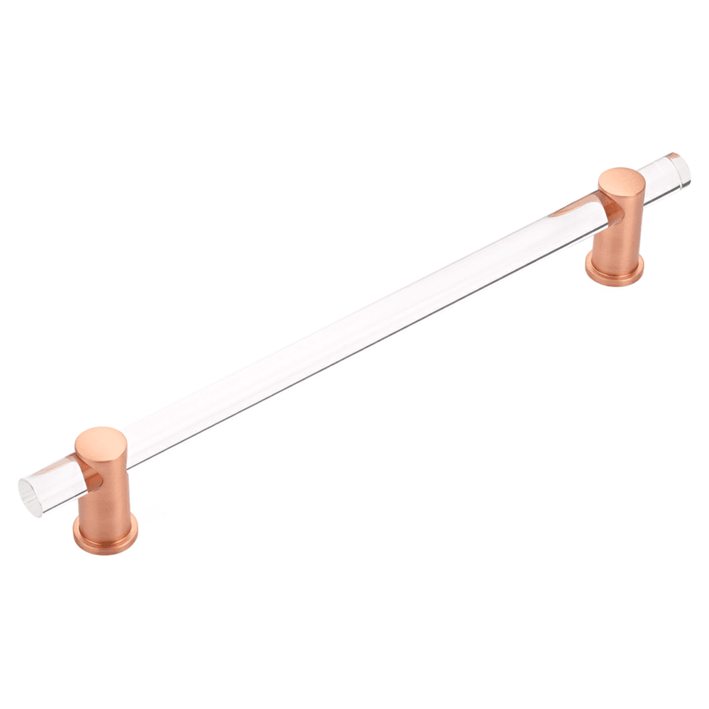 12" Lumiere Appliance Pull, Brushed Rose Gold