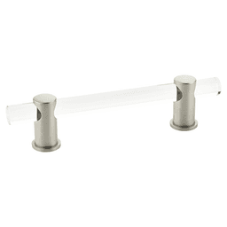 4" Lumiere Cabinet Pull, Satin Nickel