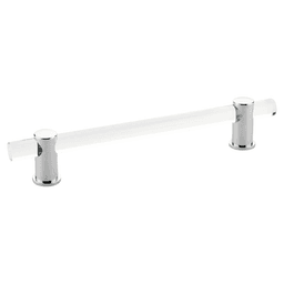6" Lumiere Cabinet Pull, Polished Chrome