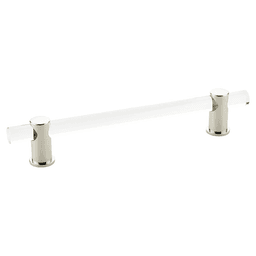 6" Lumiere Cabinet Pull, Polished Nickel