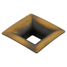 32mm Finestrino Contemporary Cabinet Pull, Burnished Bronze