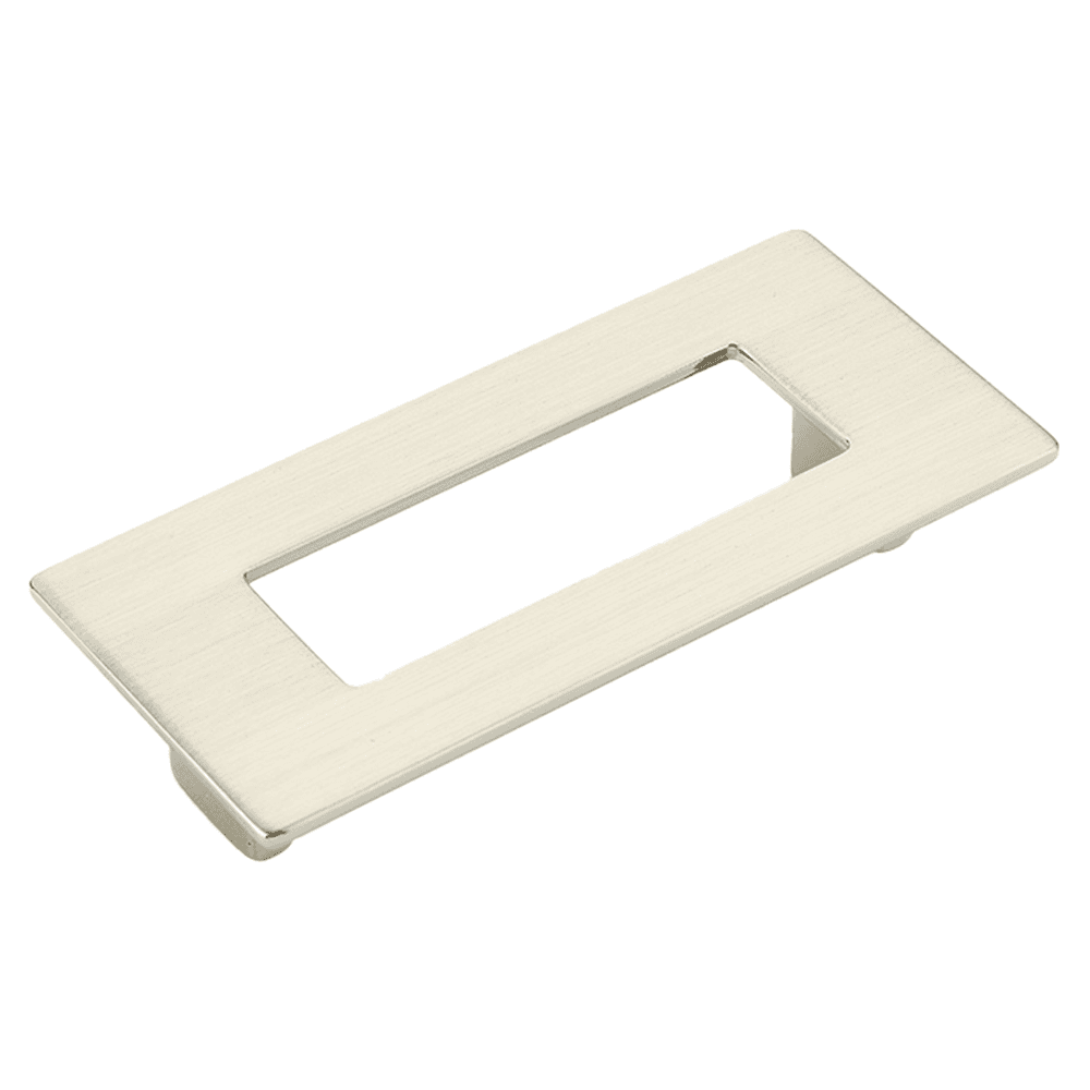 3-3/4" Finestrino Cabinet Pull, Satin Nickel