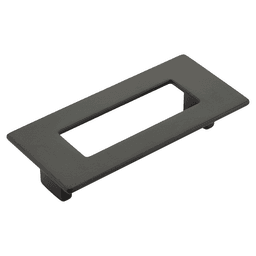 3-3/4" Finestrino Cabinet Pull, Matte Black