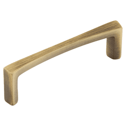 4" x 1-1/8" Italian Contemporary Cabinet Pull, Light Bronze