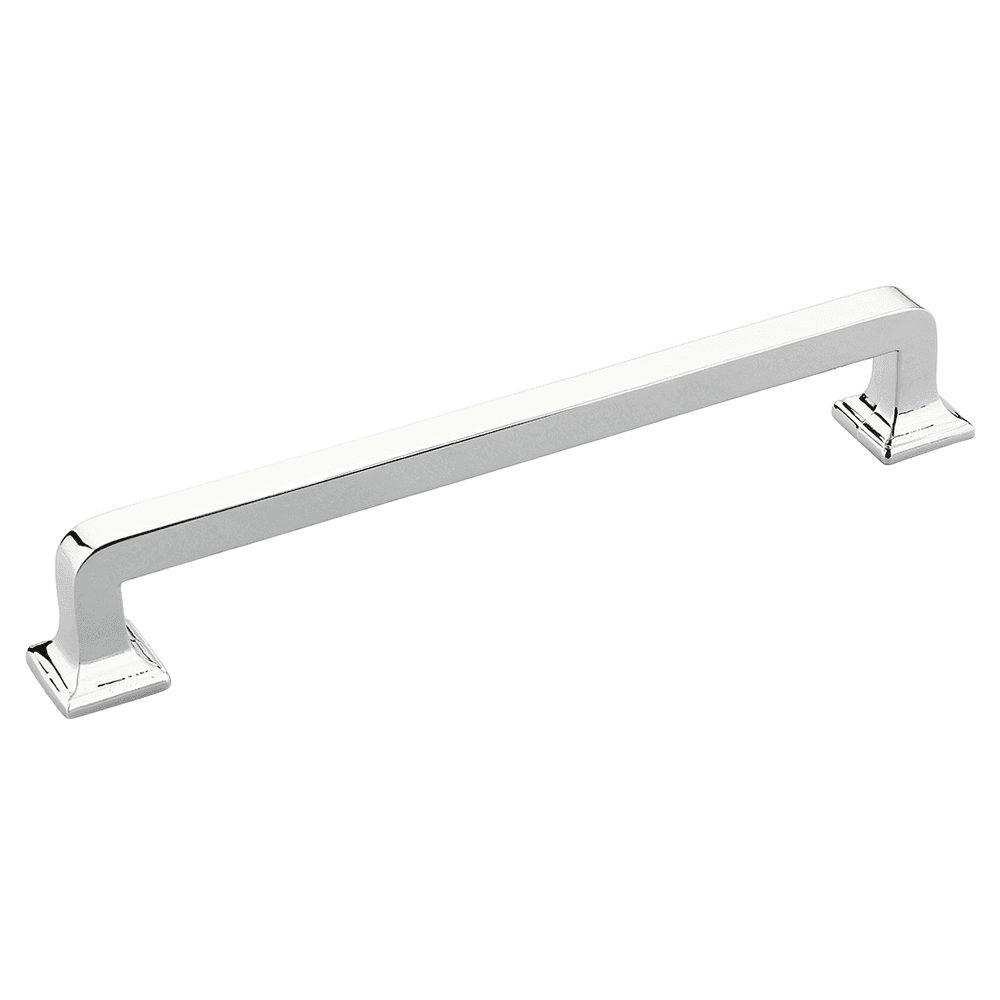 6" Menlo Park Cabinet Pull, Polished Chrome